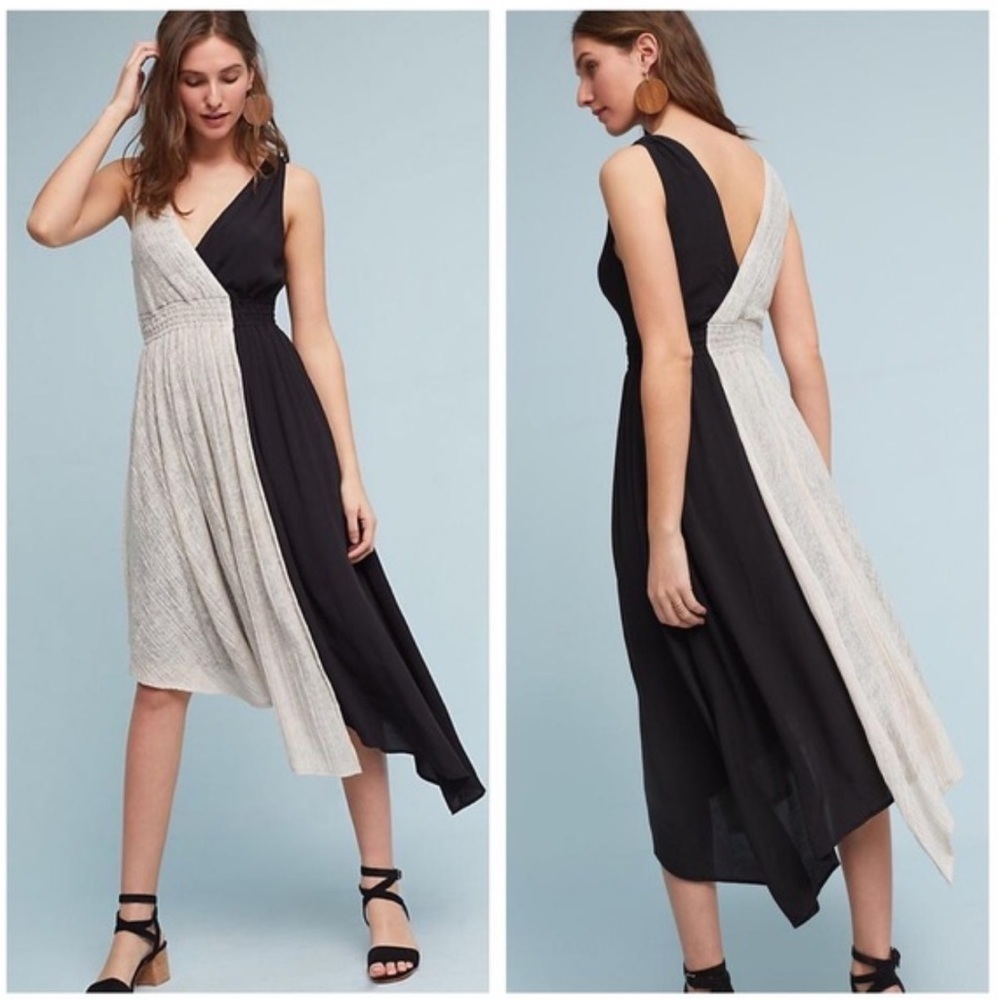 Anthropologie Maeve Elisabel Midi Dress Size M